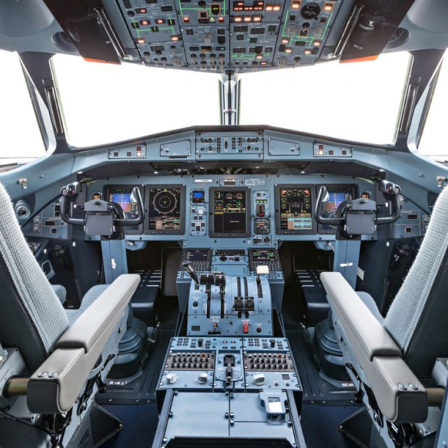 Kokpit Pesawat ATR72-600